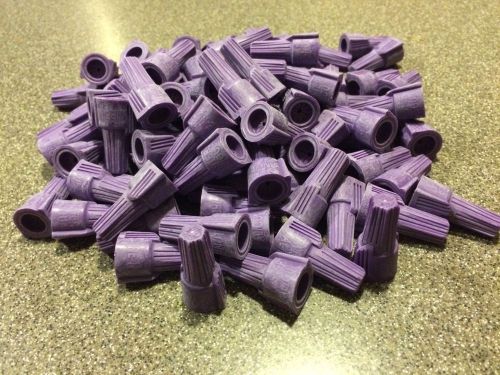 Purple wing nut - ideal 30-265 twister al/cu wire connector  [100 count] for sale