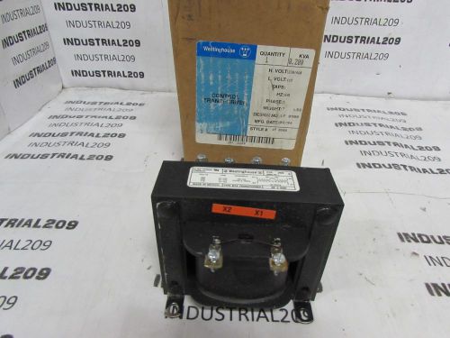 WESTINGHOUSE CONTROL TRANSFORMER STYLE 1F0908 NEW