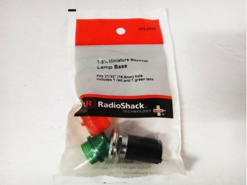 5 X T-3 1/4 Minitature Bayonet Lamp Base #272-0325 By RadioShack