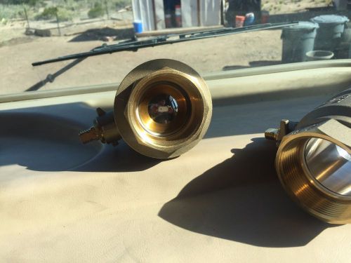 2-piece inline brass ball valve 2&#034; fnpt 900 psi cwp 150 psi wsp new for sale