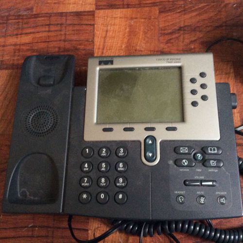 Cisco 7960 IP series phone,Ethernet RJ45, Voip System, Wall Mountable