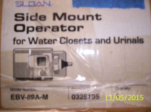 SLOAN Optima EBV-89A-M Battery Powered Side Mount Operator  BRAND NEW IN BOX
