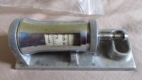 Vintage watch micrometer