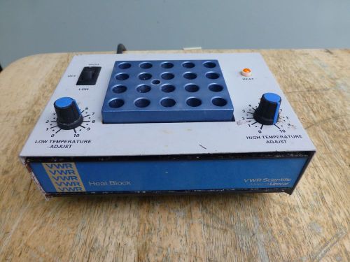 VWR Scientific Dry Bath Incubator  with 20 position block  works great.