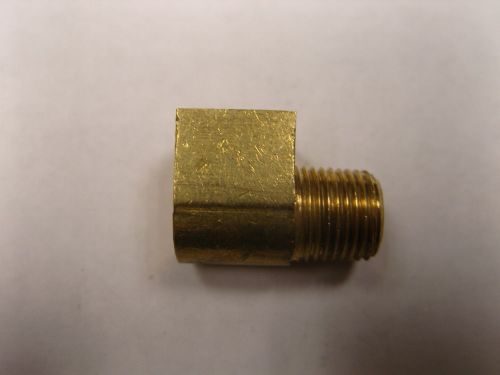 Brass fittings 90 degree inverted flare elbow male pipe 1/8&#034; tube od 3/16&#034; qty 5 for sale