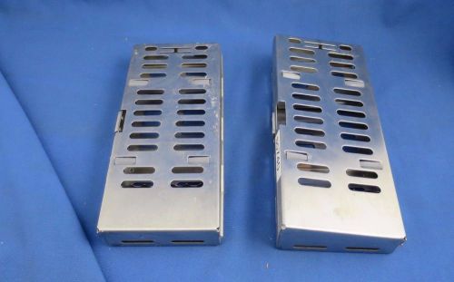 Lot of 2 Instrument cassettes, American Eagle, 8&#034; X 3 3/4&#034; X 1 1/4&#034;