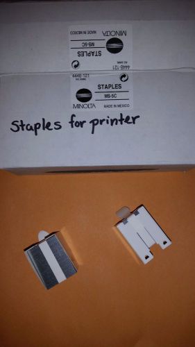 Konica Minolta 2 Cartridges MS-5C 4448-121 Staples