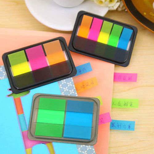Office Cheap Colorful Sticker Post Bookmark Memo Stationery Sticky Notes New