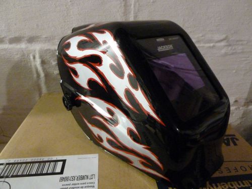 Jackson insight wf40 halo x &#034;razor&#034; auto dark darkening welding helmet eqc for sale