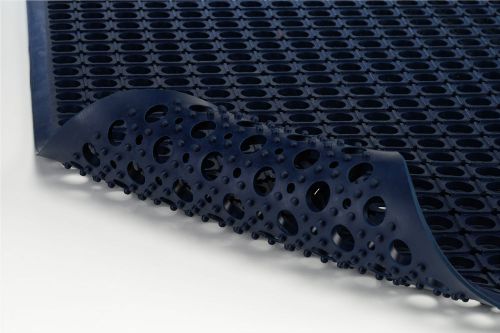 New Industrial Drainage Kitchen Bar Anti Slip Anti Fatigue Rubber Floor Mat 3x5