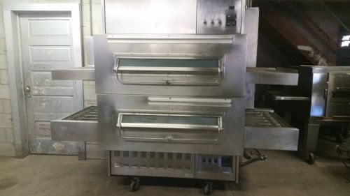 Middleby marshall 350 360 double stack conveyor ovens natural gas 220volt tested for sale