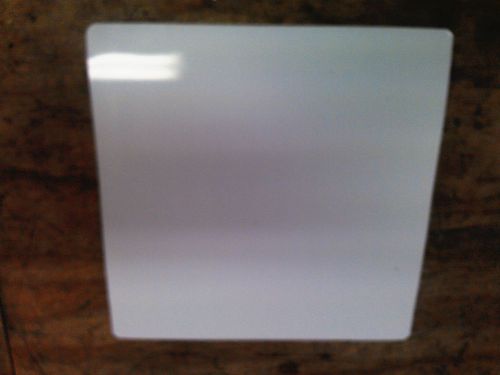 aluminum sign blank 12&#034;x12&#034; .040 white aluminum