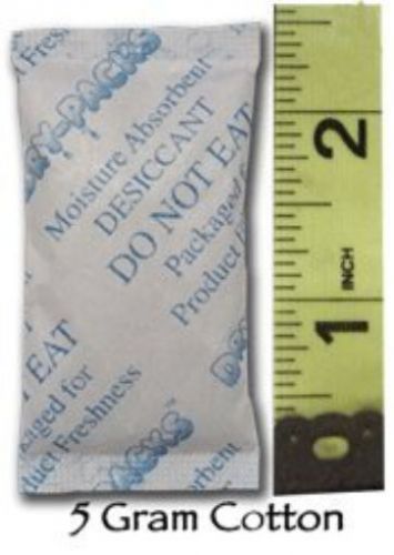 Dry-Packs 5gm Cotton Silica Gel Packet, Pack of 200