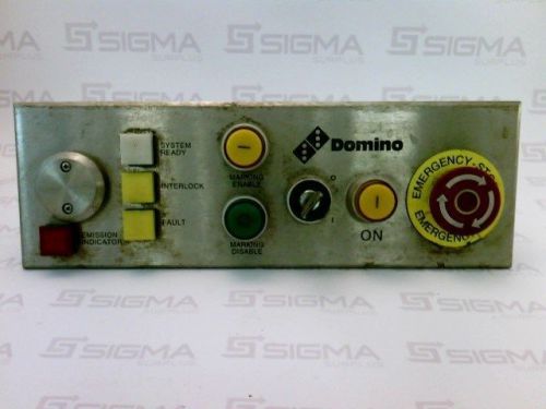 Domino Printer Button Pad Panel
