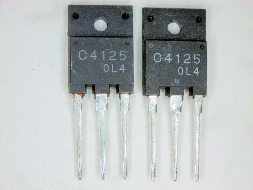 2SC4125 &#034;Original&#034; SANYO Transistor 2 pcs