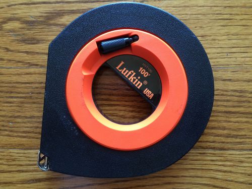 Lufkin 100 foot #hyt100 steel measuring reel tape for sale