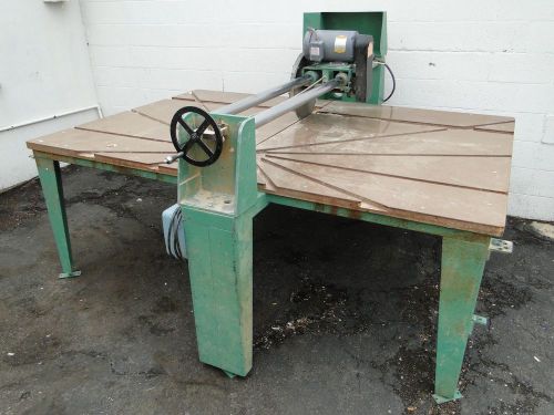 Evans machinery inc. 0700 manual countertop miter saw counter top 220v 3 phase for sale