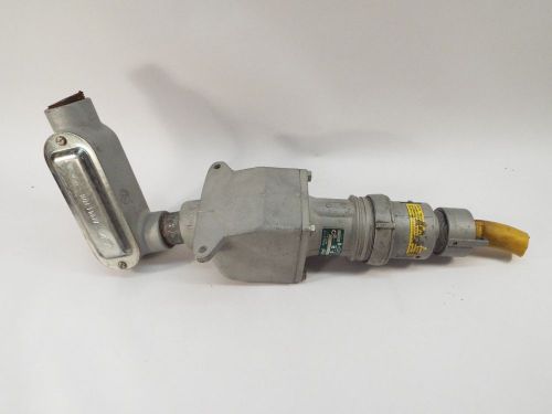 Appleton ACP6044BC 60 A Male Plug with ACR6044 Powertite Receptacle 4W 4P &amp; LR