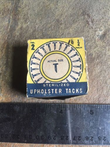 VINTAGE NOS HOLLAND Upholstery TaCKS BALTIMORE MARYLAND USA MADE