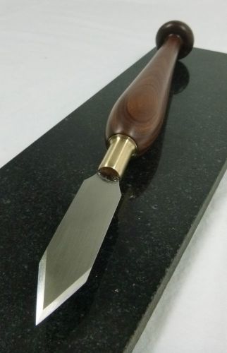 Lignum Vitae Dovetail Marking/Striking/Layout Knife by LeosWood, Luthier Tool