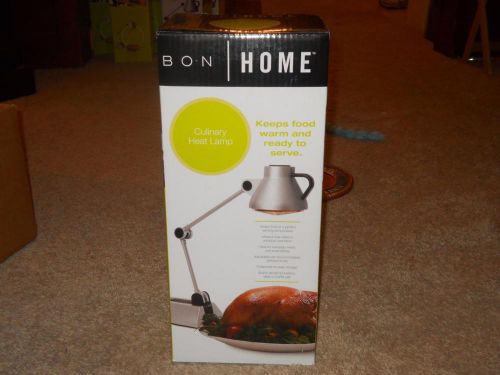 Bon Home HL100SV Culinary Food Heat Lamp New NEW FACTORY SEALED BOX