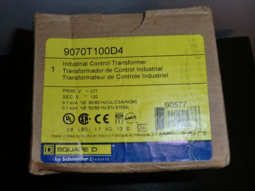 Square D 9070T100D4 Control Transformer, NEW!!!   5 available !!