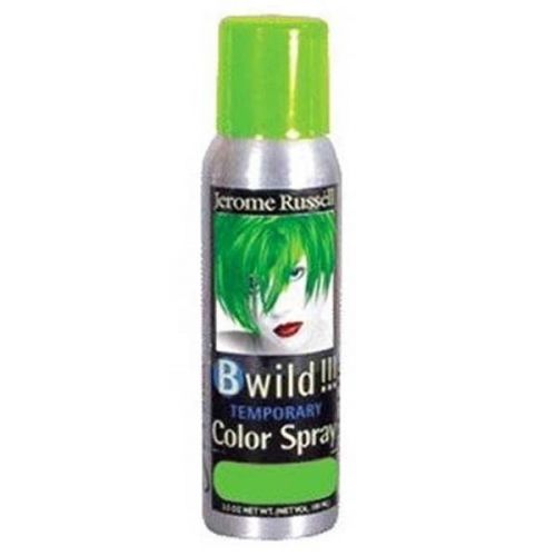 Jerome Russell B Wild Temp&#039;ry Hair Color Spray 2852 Jaguar Green 3.5 oz