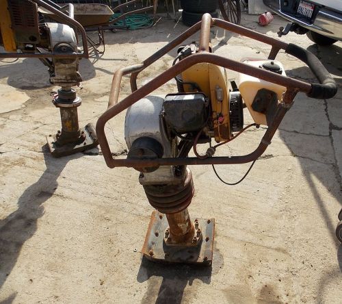 2 stone jumping jack wacker rammer tamper trench compactor robin ec10 engine for sale