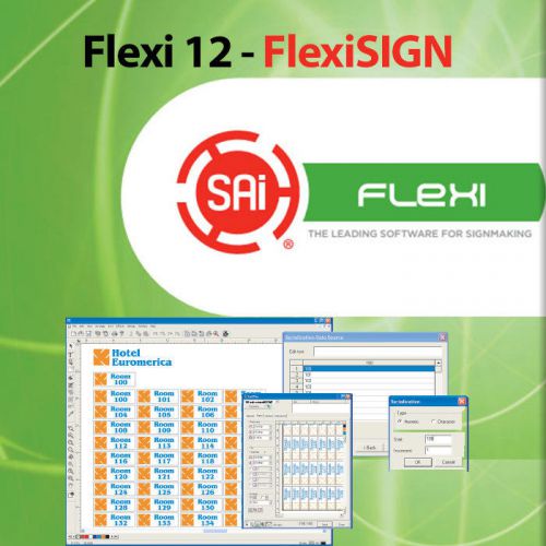 &#034;FLEXI 12 - FlexiSIGN&#034; FULL SOFTWARE FOR CUTTING PLOTTERS (VIA CLOUD WEB WINDOW)