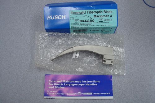 RUSCH EMERALD FIBER OPTIC BLADE~ MACINTOSH 3 REF:004433300
