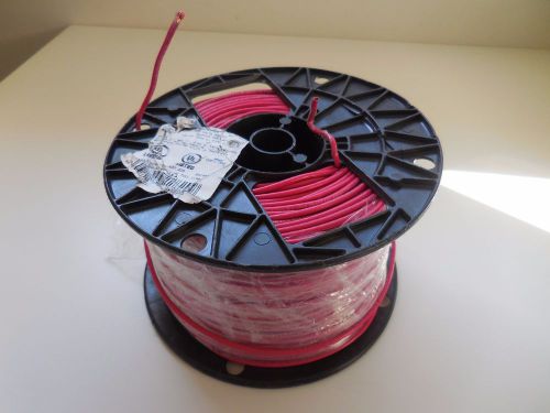 NEW 500&#039; AWG 14 THHN RED STRANDED COPPER WIRE 600V 90C SOUTHWIRE 22957501 USA