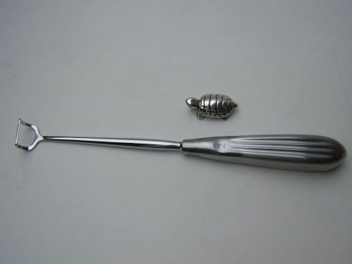 BARNHILL Adenoid Curette Size (2) 15mm 8-1/2&#034; Surgical &amp; Vetrinary Instruments