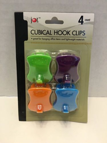 Office Products Cubicle Pin Clips 4 Pack