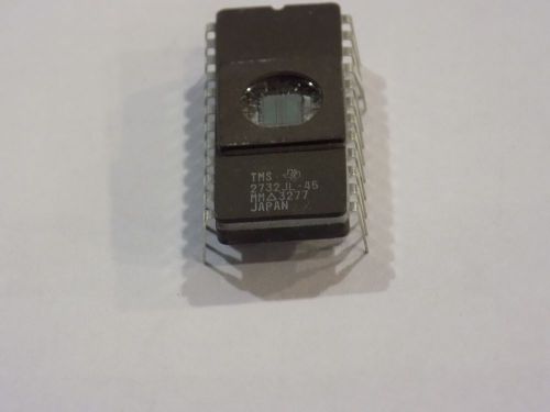 VINTAGE 5 Pieces IC  2732 TEXAS INST. TMS2732JL-45   EPROM