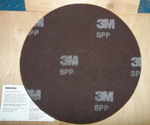 1 box of 10 floor surface preperation pads, 17&#034; spp17 3m for sale