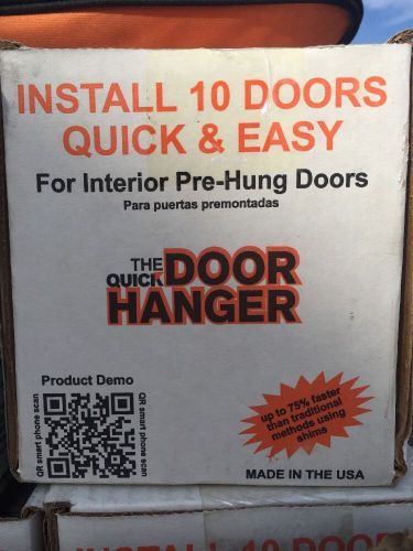 The Quick Door Hanger Install 10 Doors Value Pack ••BRAND NEW••DEAL••