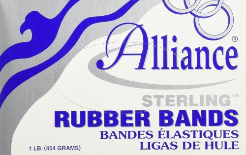 Alliance Sterling Ergonomically Correct Rubber Bands No. 64 0.25 x 3.5 Inches...