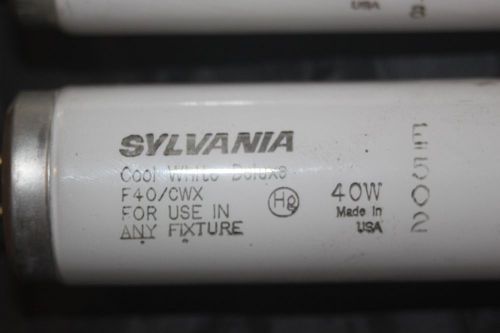 New 5 Bulbs SYLVANIA  F40/CWX Fluorescent Tube Lighting 48 INCHES 40W