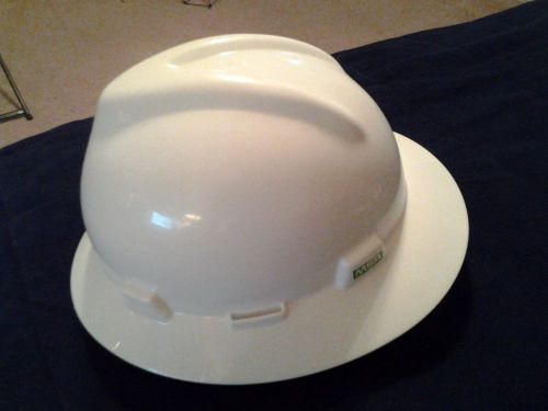 Mechanics Carpenters Tool Tools Hard Hat Head Shield MSA Outdoor Cap Safety Full