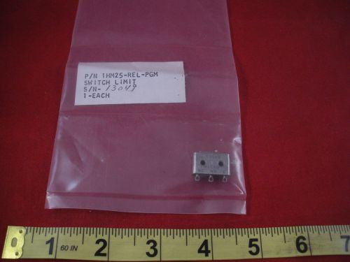 Honeywell Microswitch 1HM25-REL-PGM Limit Switch 8106-101 1HM25 REL PGM New Nos