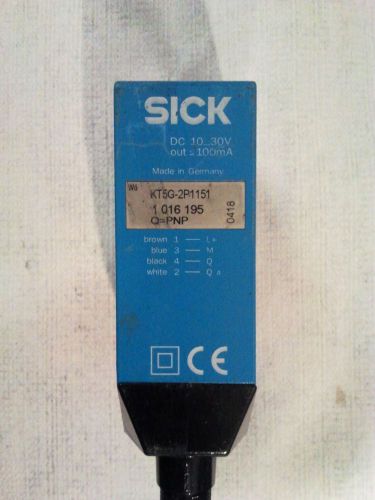 sick sensor Kontrasttaster KT5G-2P1151 KT5G 2P11 contrast scanner adjustment