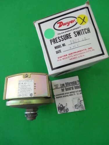Dwyer Pressure Switch 1823-40