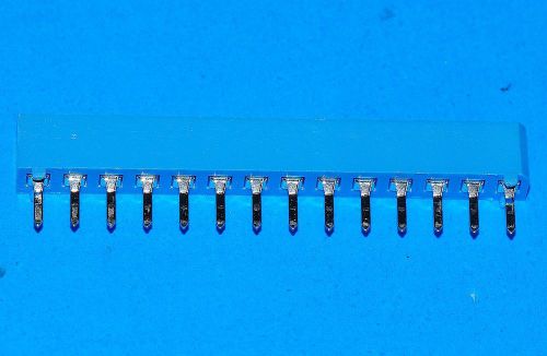 70-pcs 14 position flexstrip single row socket 1-pin na-1 t&amp;b 744-14 74414 for sale