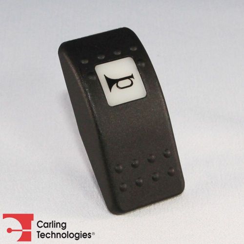 Carling Contura II Actuator Horn Black Button White Square Lens