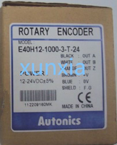 1PC AUTONICS  rotary encoder E40H12-1000-3-T-24  NEW In Box