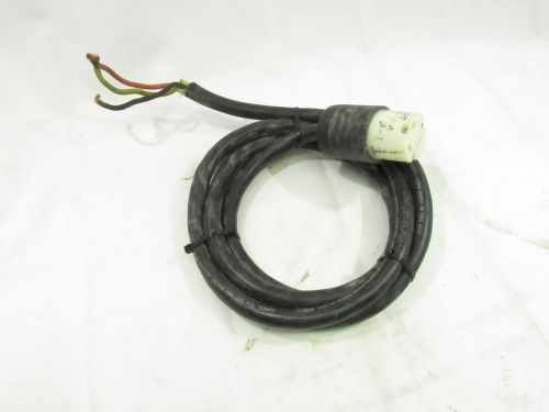 Carol p-7k-123033 power cable 9ft w/ pass seymour l630c connector *xlnt* for sale