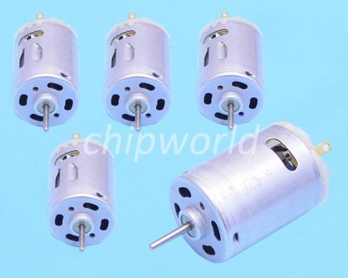 5pcs RS385S/RS380S DC Motor Micro Motor for Hair dryer Toy motor Hot air motor