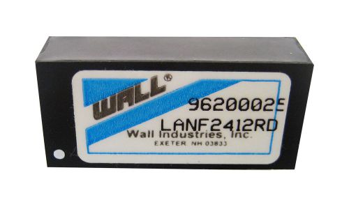 Wall LANF2412RD Regulated DC/DC Converter: 24VDC-12VDC, 1.8-Watt: Ultra Mini SIP