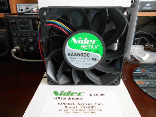 Nidec VA450DC Series Fan