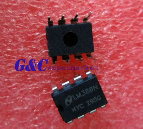 20pcs ic lm386n lm386 amp audio pwr  mono 8dip new good quality for sale